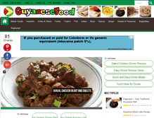 Tablet Screenshot of guyanesefood.com